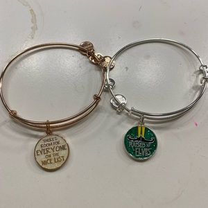 Elf themed Alex and Ani bracelets